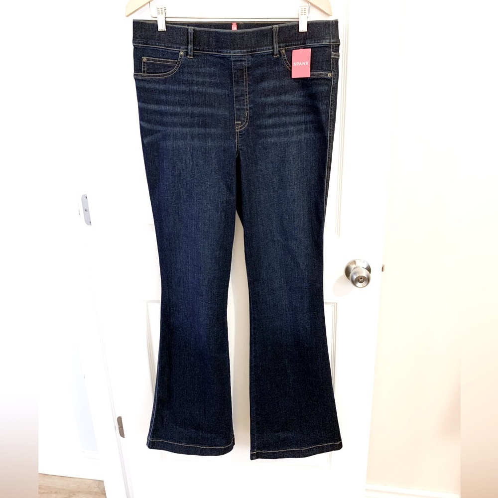 SPANX Dark Indigo Flare Women's Jeans